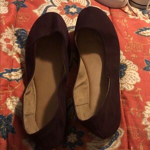 Lane Bryant Deep Purple Women's Flats